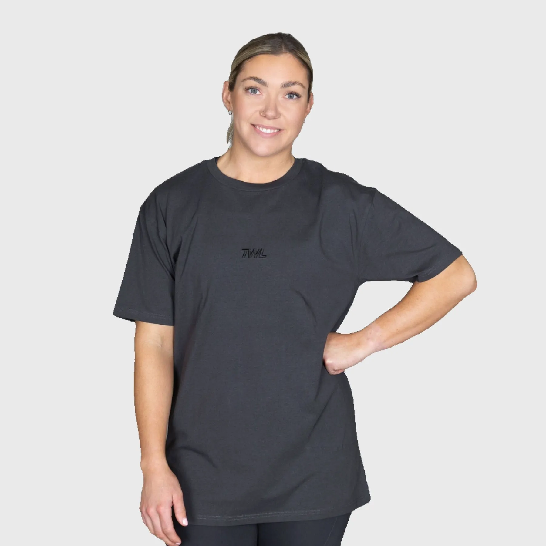 TWL - OVERSIZED T-SHIRT - PHANTOM