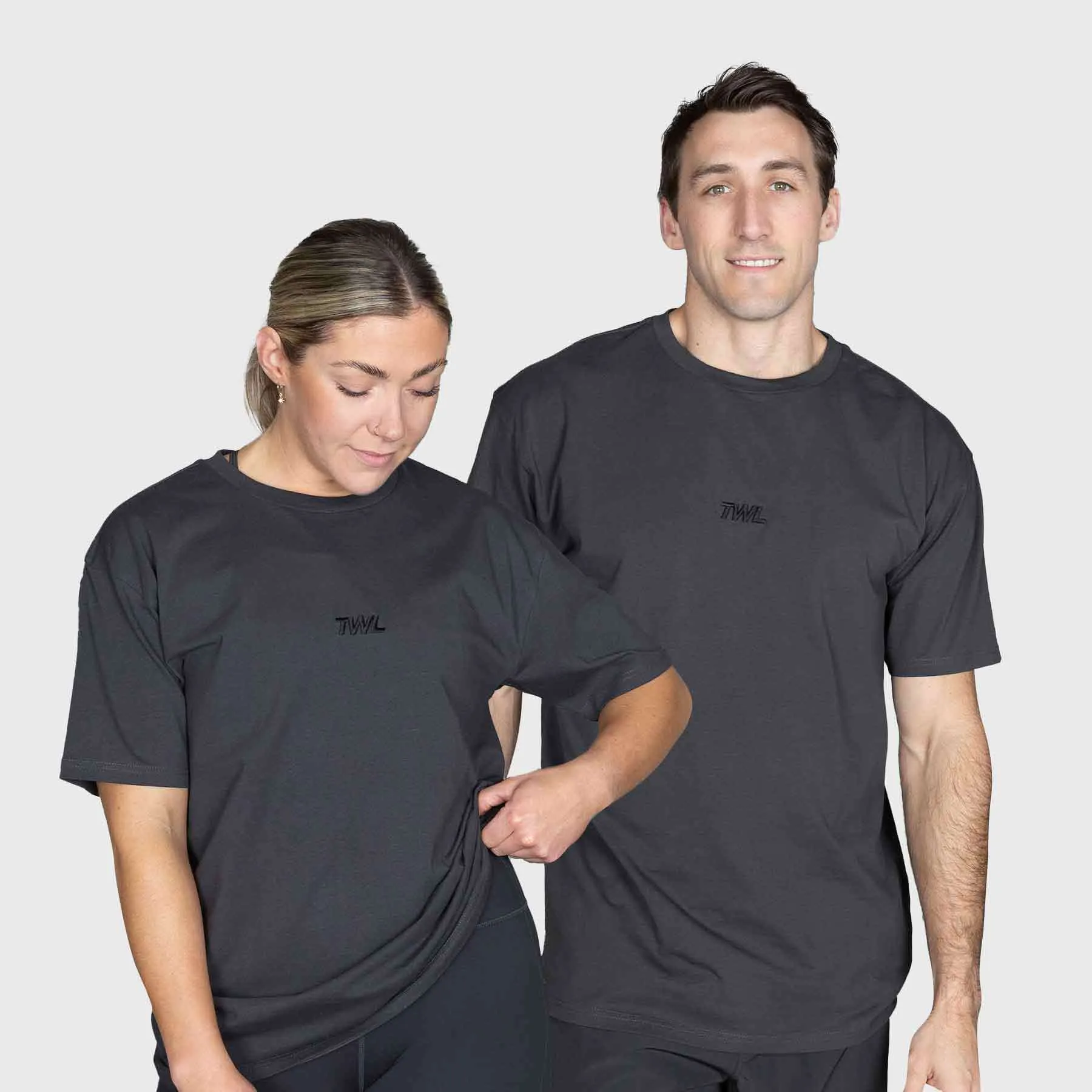 TWL - OVERSIZED T-SHIRT - PHANTOM