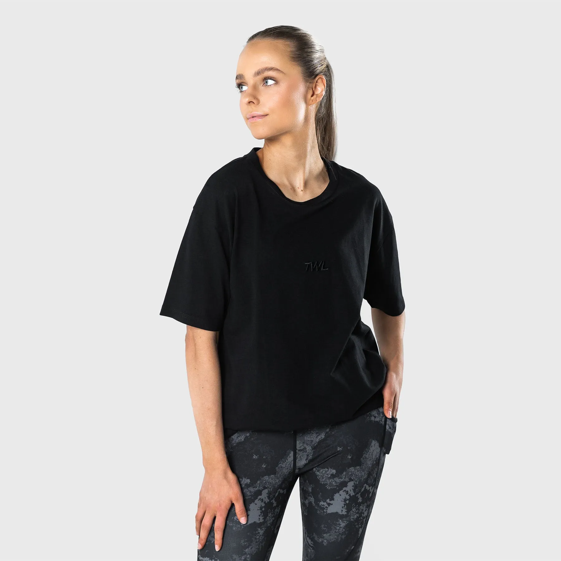 TWL - OVERSIZED T-SHIRT - TRIPLE BLACK