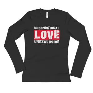 Unconditional Love Unexclusive Fitted Long Sleeve Shirt