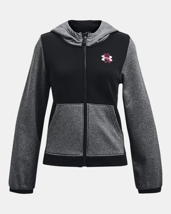 Under Armour Girls' Armour Fleece® Full-Zip Hoodie