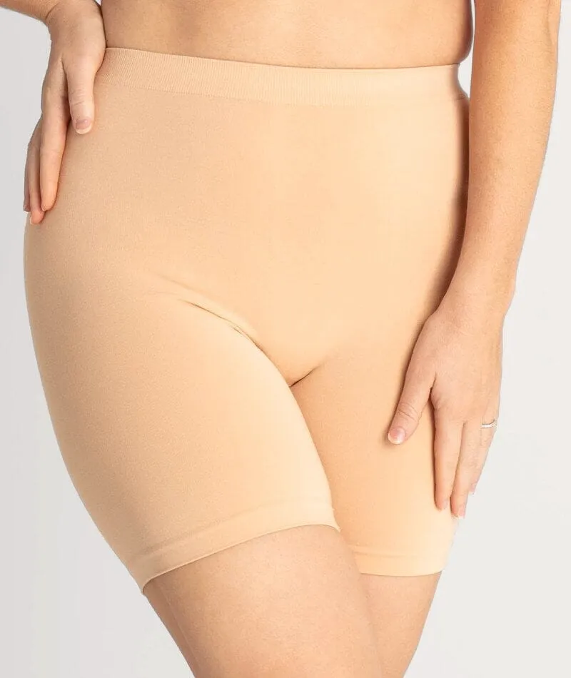 Underbliss Seamless Bamboo Blend Anti-Chafing Shorts - Frappe