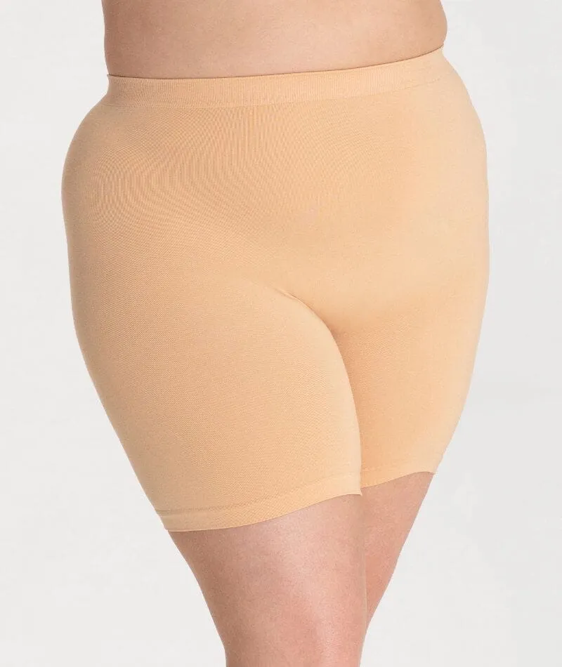 Underbliss Seamless Bamboo Blend Anti-Chafing Shorts - Frappe