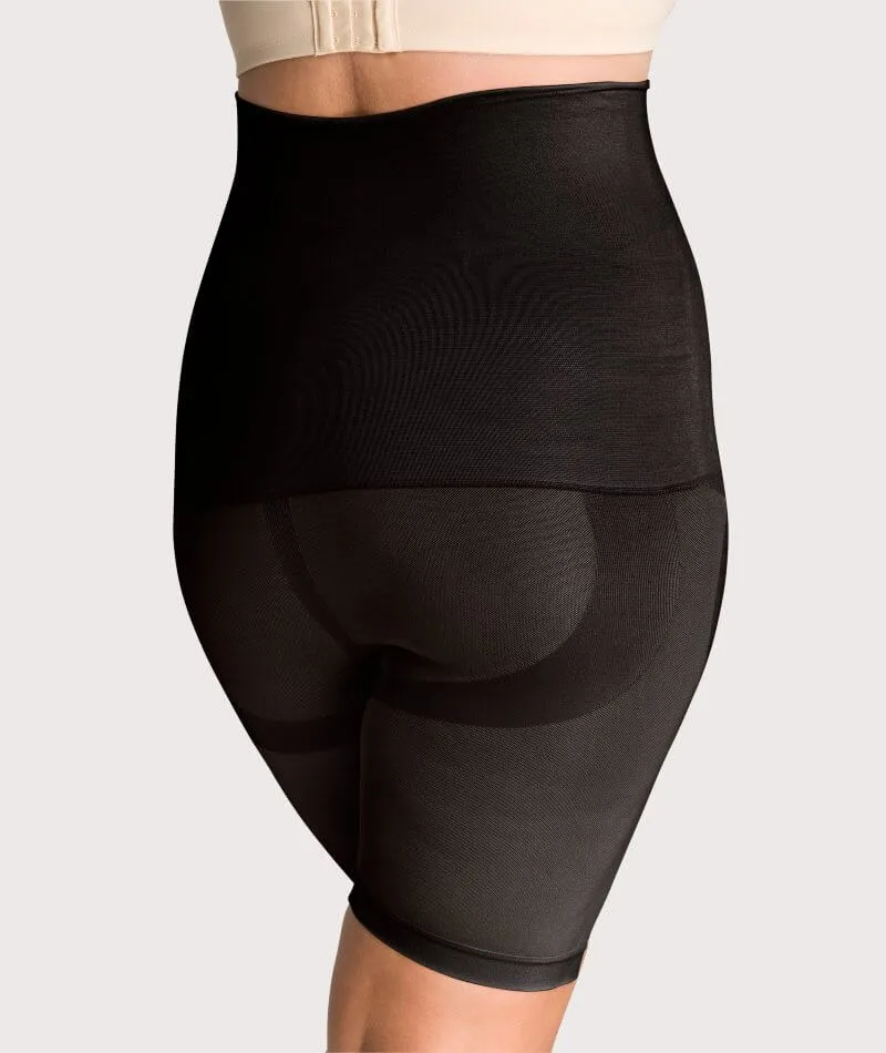 Underbliss Seamless Smoothing High Waist Thigh Short - Black