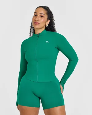 Unified Jacket | Washed Emerald Green