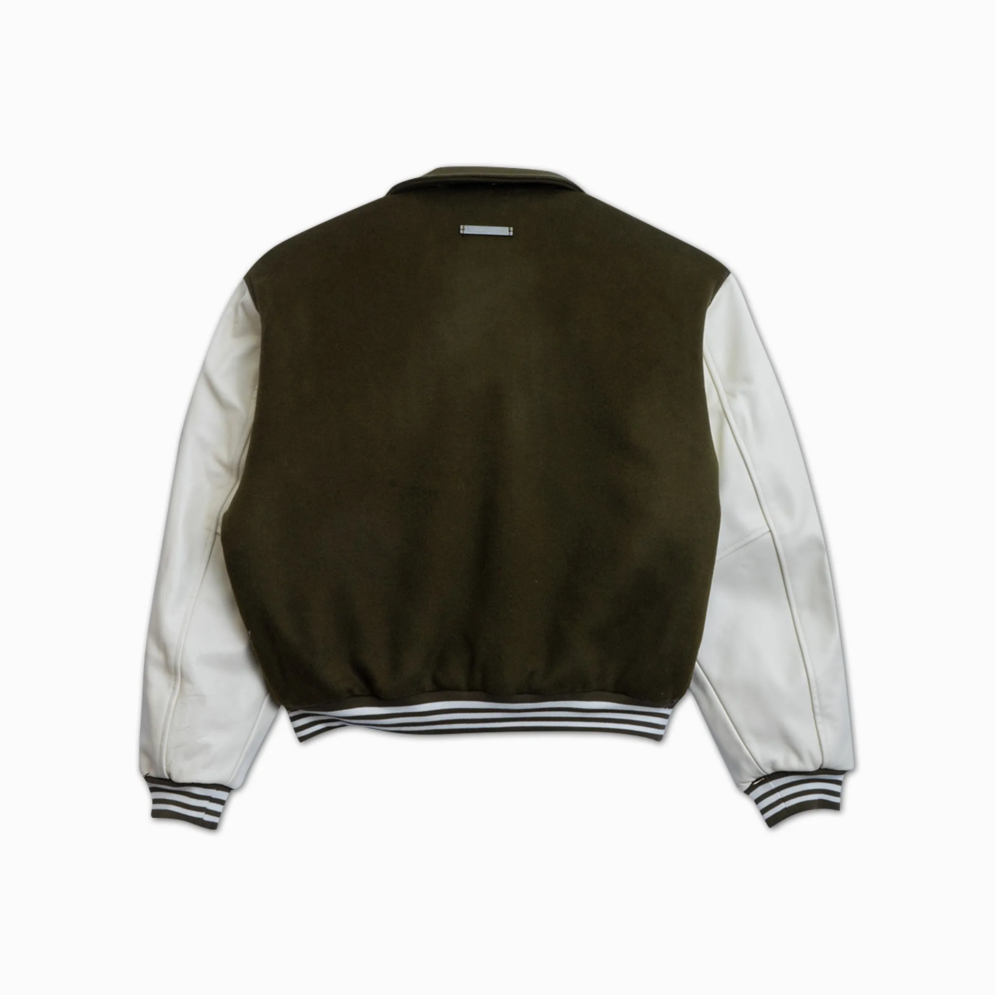 Uniform Varsity Jacket - Olive