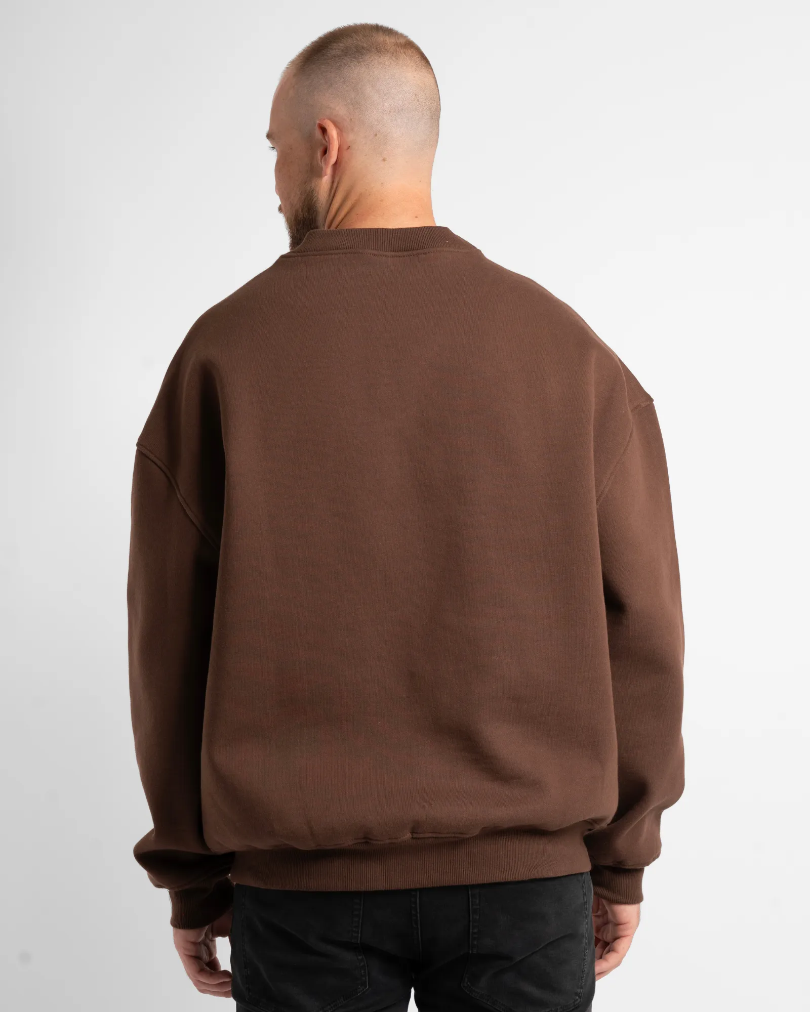 Unisex Classic Crew - Chocolate