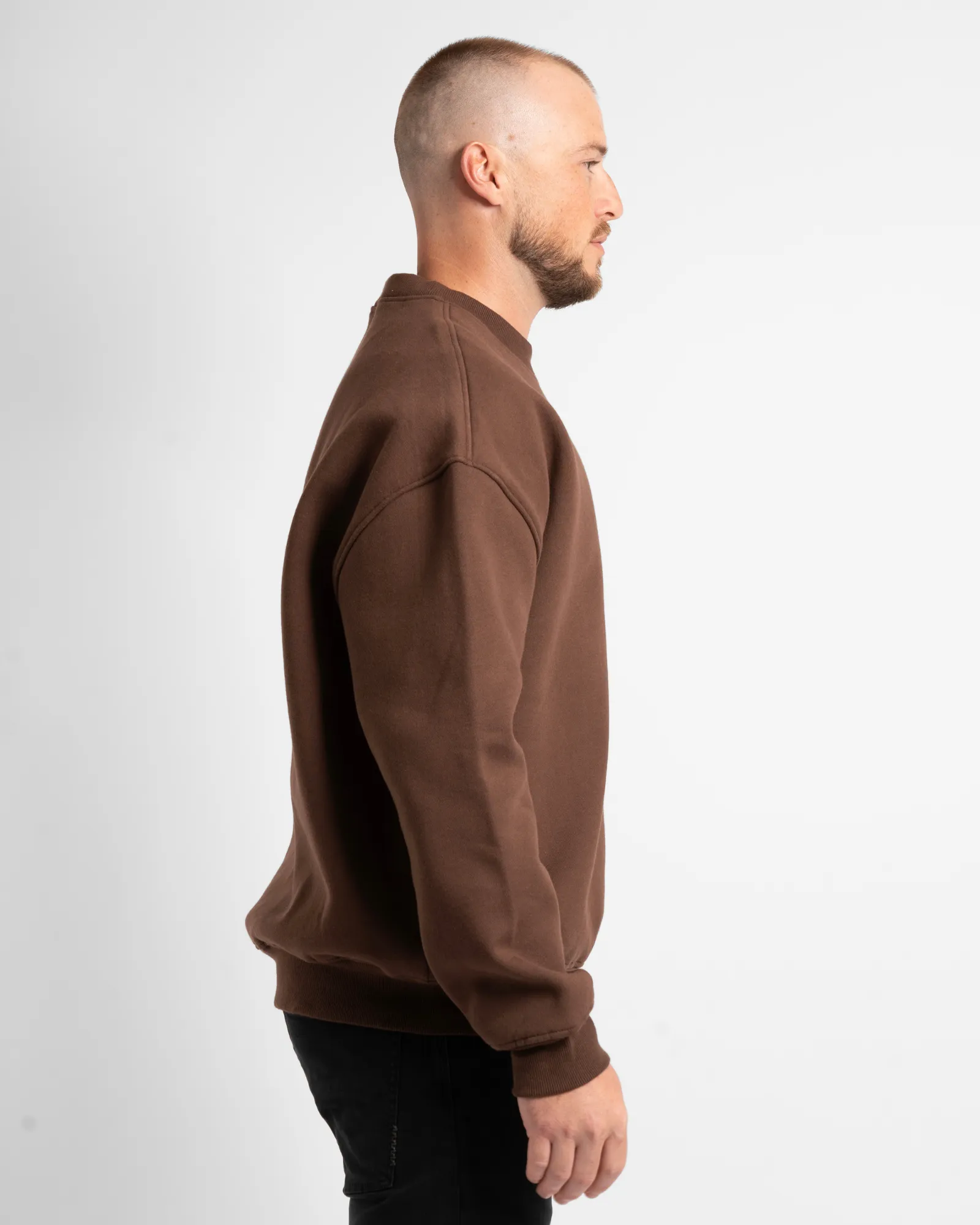 Unisex Classic Crew - Chocolate