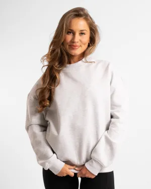 Unisex Classic Crew - Grey Marle
