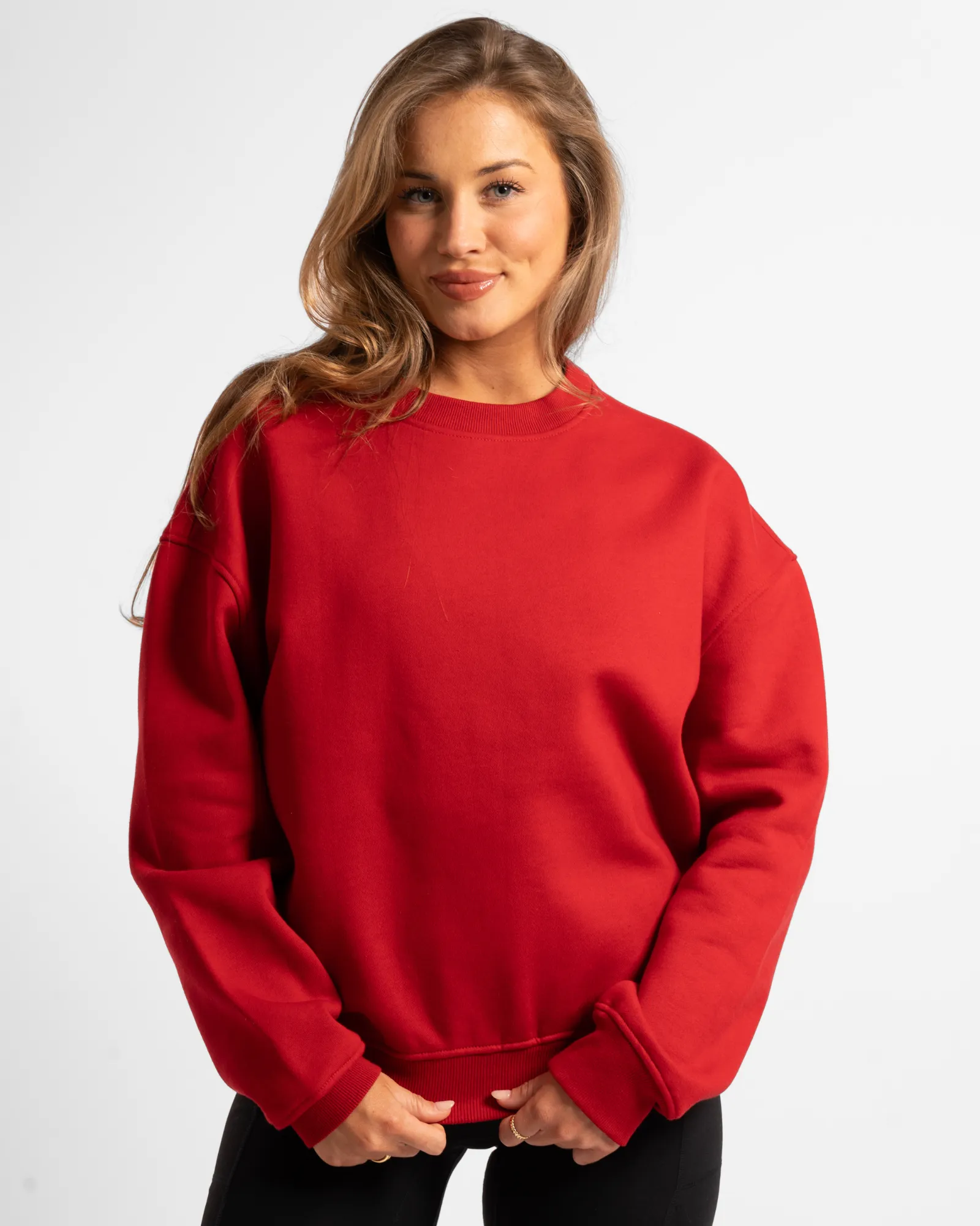 Unisex Classic Crew - Red