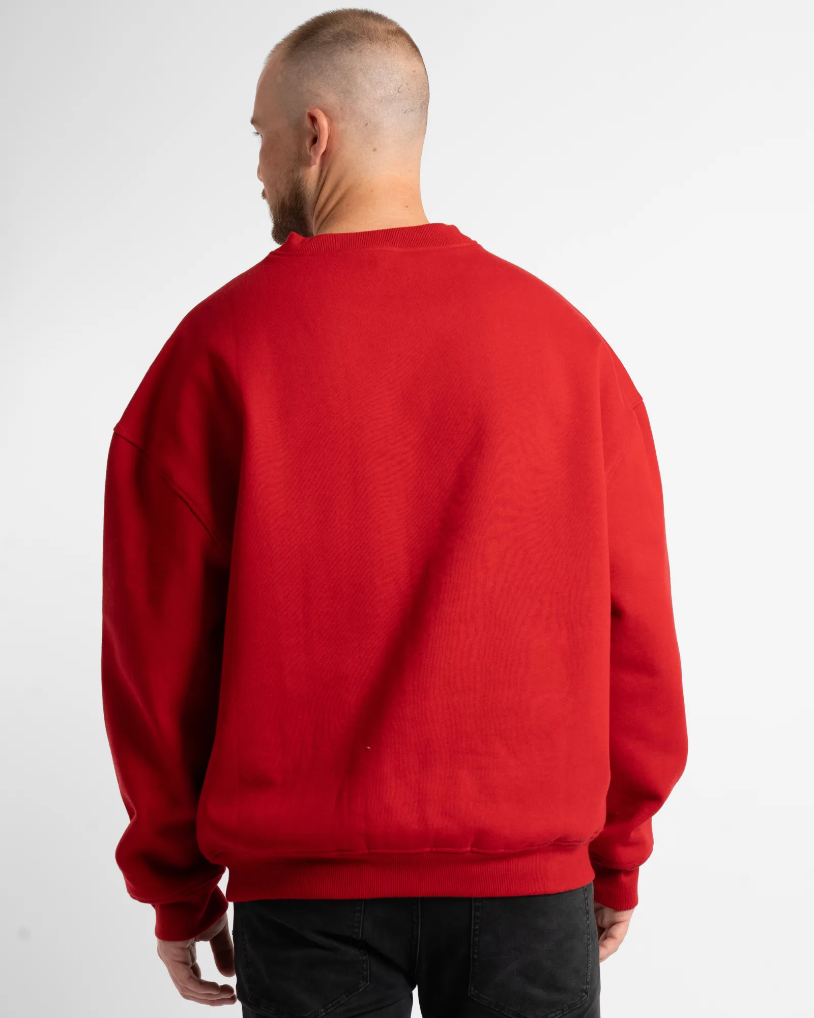 Unisex Classic Crew - Red