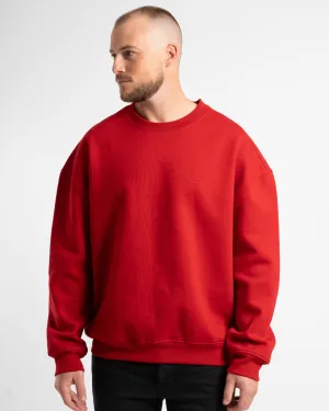 Unisex Classic Crew - Red