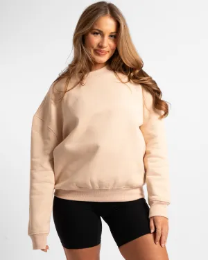 Unisex Classic Crew - Sand