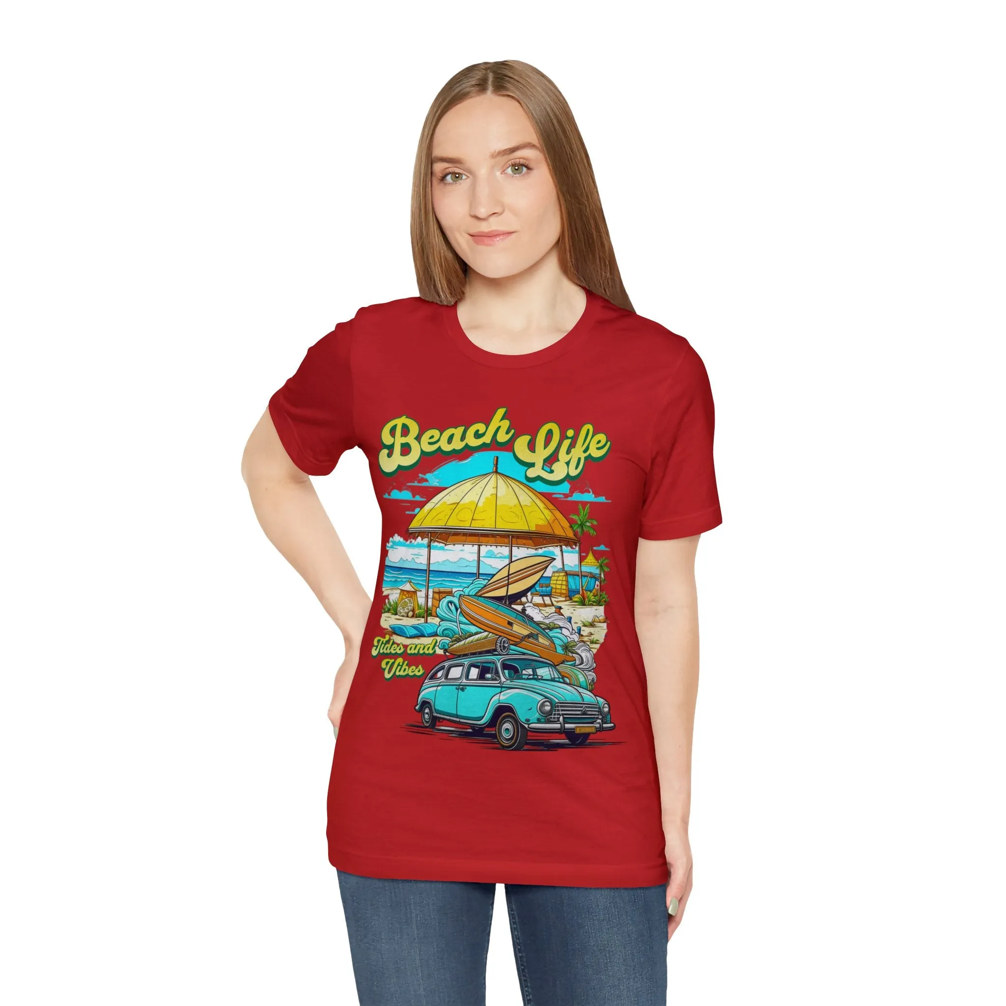 Unisex Jersey Short Sleeve Tee - Customizable