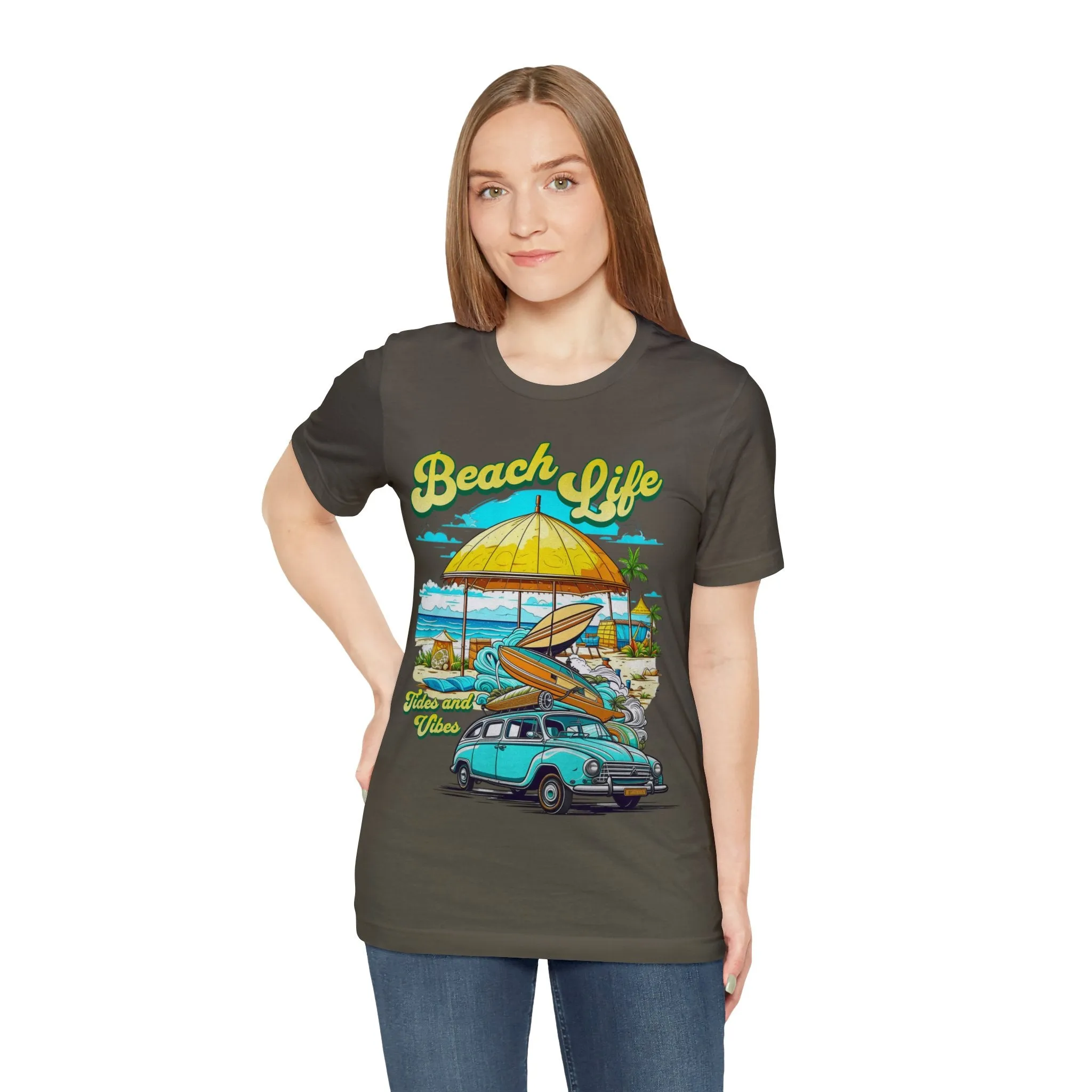 Unisex Jersey Short Sleeve Tee - Customizable