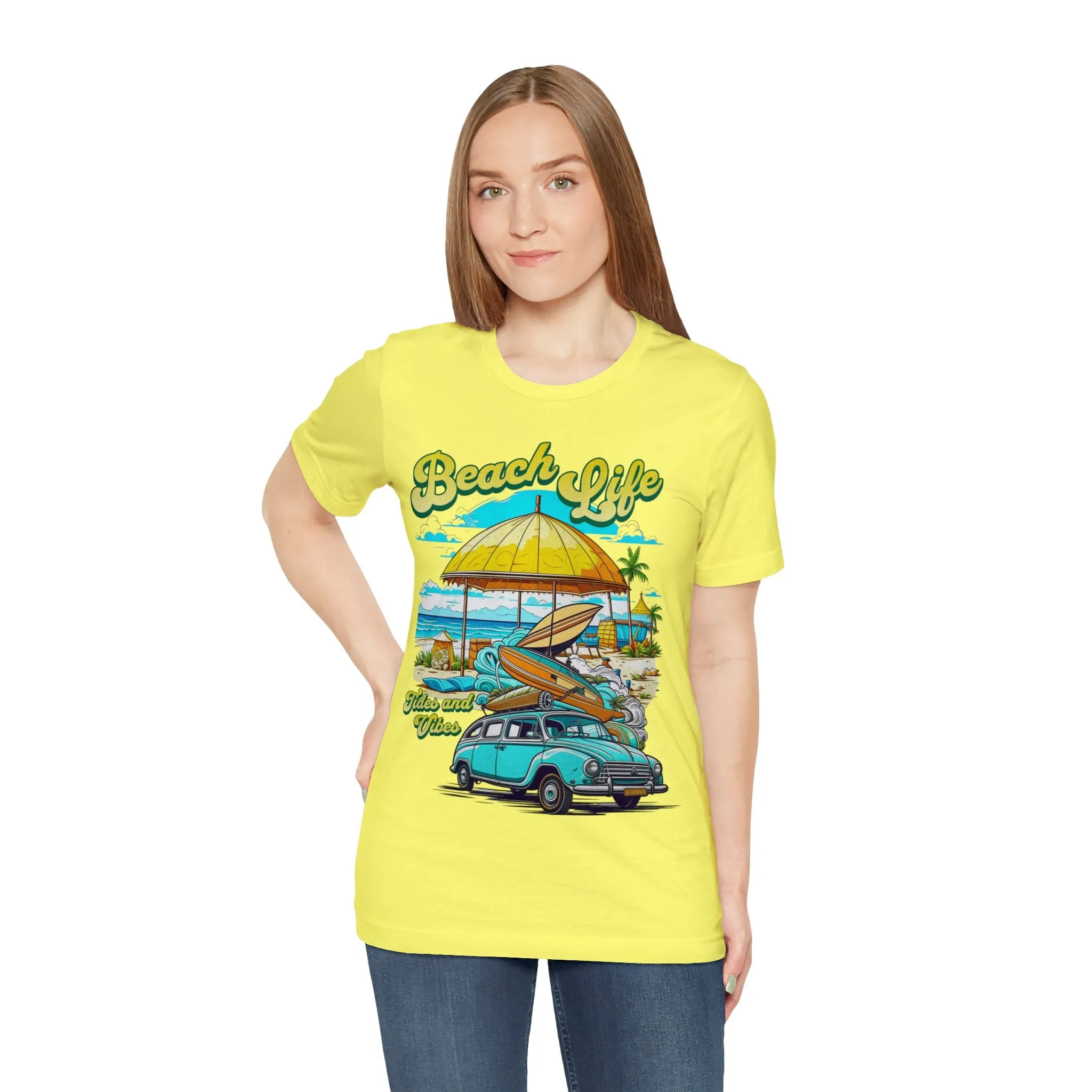 Unisex Jersey Short Sleeve Tee - Customizable