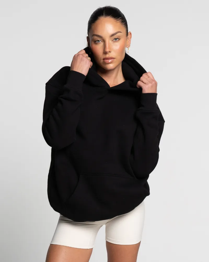 Unisex Oversized Hoodie - Onyx