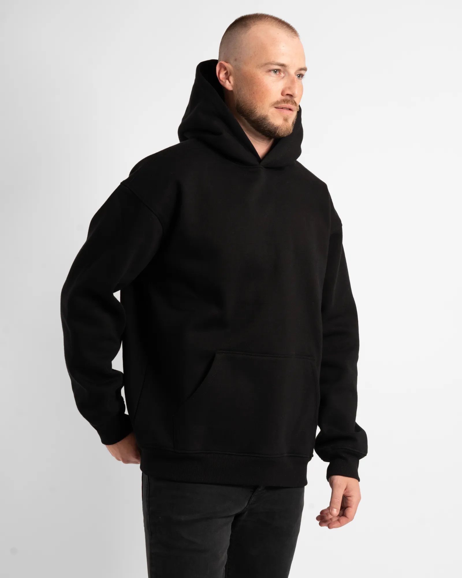Unisex Oversized Hoodie - Onyx