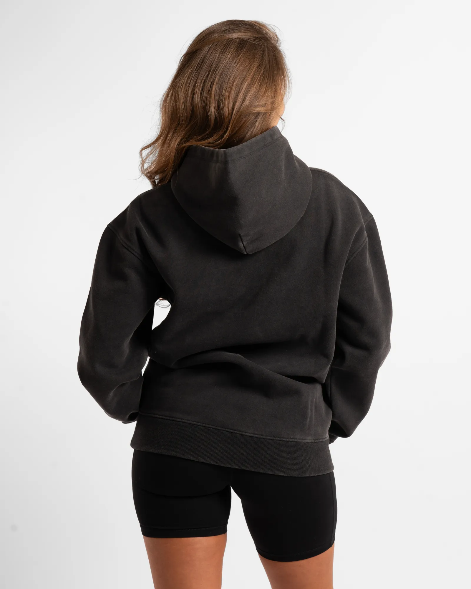 Unisex Oversized Hoodie - Washed Black