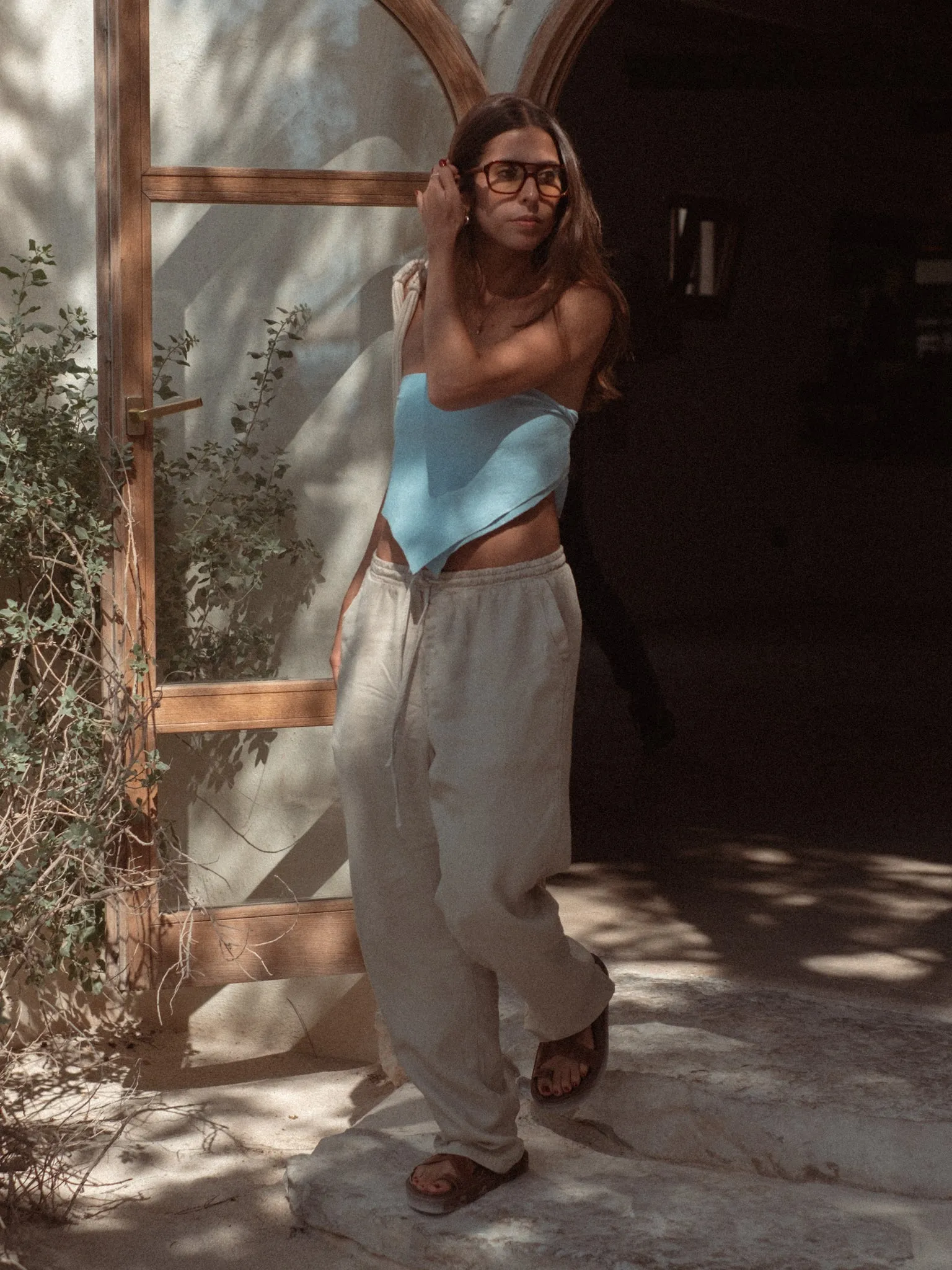 UNISEX SUMMER TROUSER - CREAMY