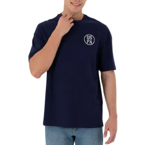 U.S. POLO ASSN. Crew Neck Logo T-Shirt Men 150289283-VR027-DRKNVY