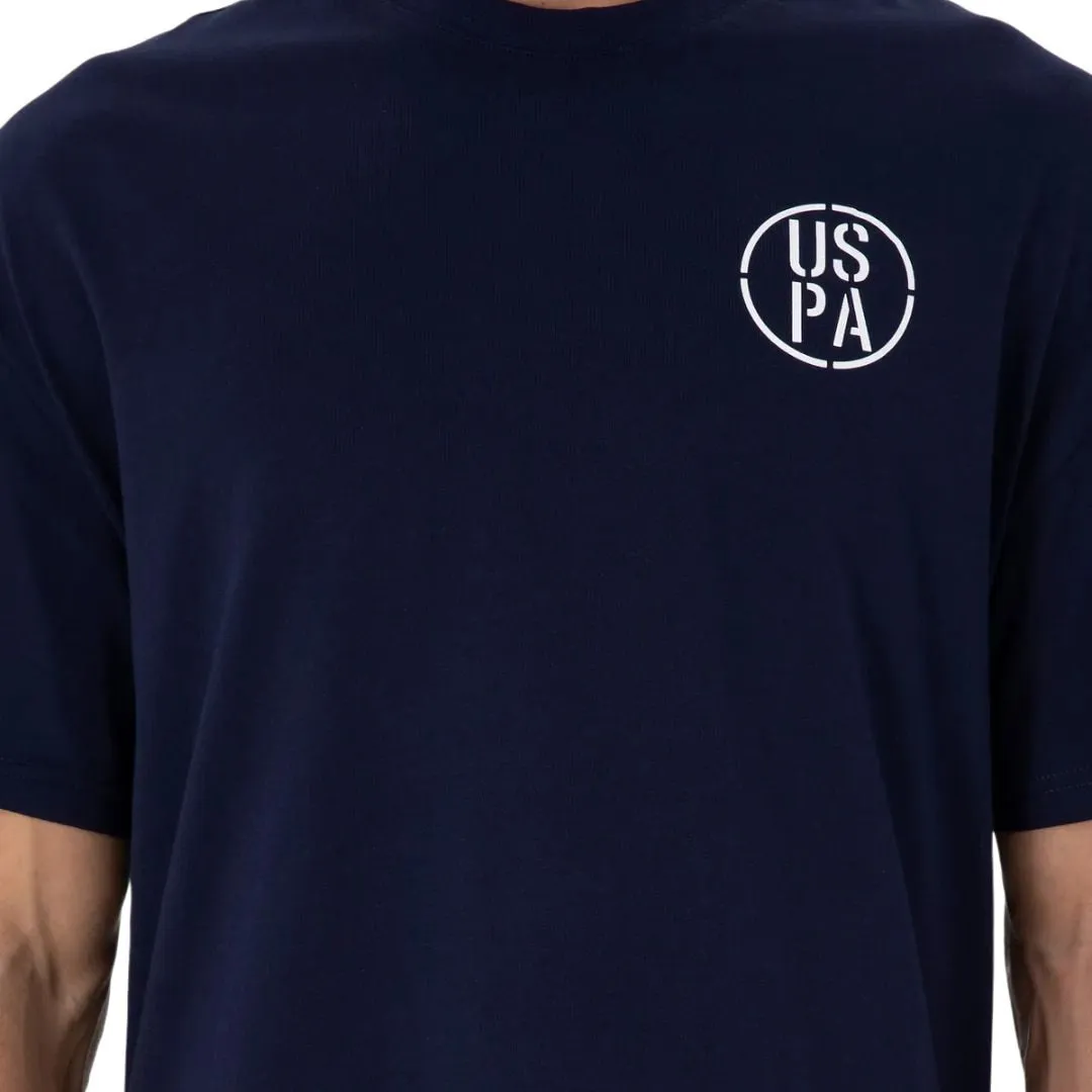 U.S. POLO ASSN. Crew Neck Logo T-Shirt Men 150289283-VR027-DRKNVY