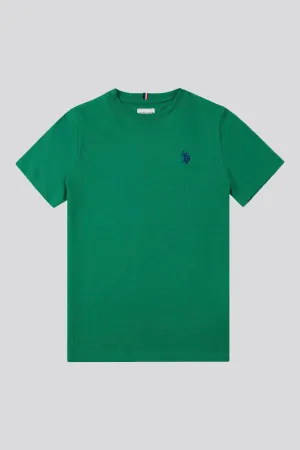 U.S. POLO ASSN. - T-SHIRT DOUBLE HORSEMAN T-SHIRT LUSH MEADOW