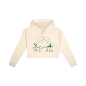 USCAPE Point Loma Adventurer Crop Hoodie, Bone