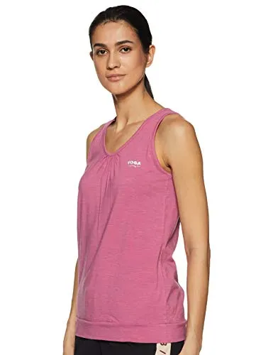 Van Heusen Athleisure Yoga Tank (88404_Pink Blush_XL)