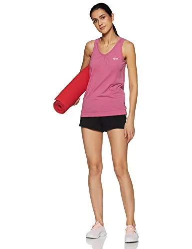 Van Heusen Athleisure Yoga Tank (88404_Pink Blush_XL)
