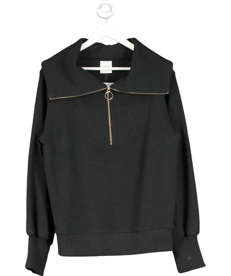 Varley Black Vine Half Zip Pullover UK M