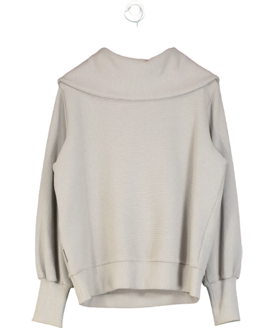 Varley Grey Vine Half Zip Pullover UK S