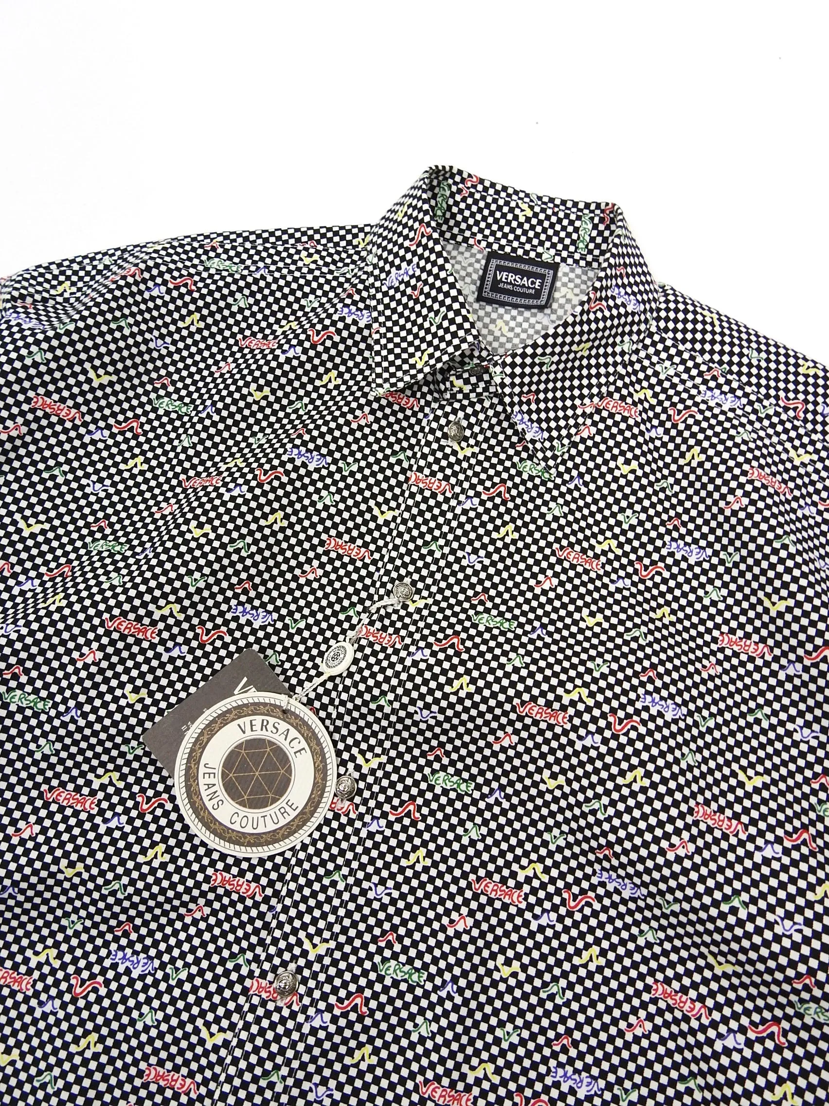 Versace Jeans Vintage Check Shirt Medium