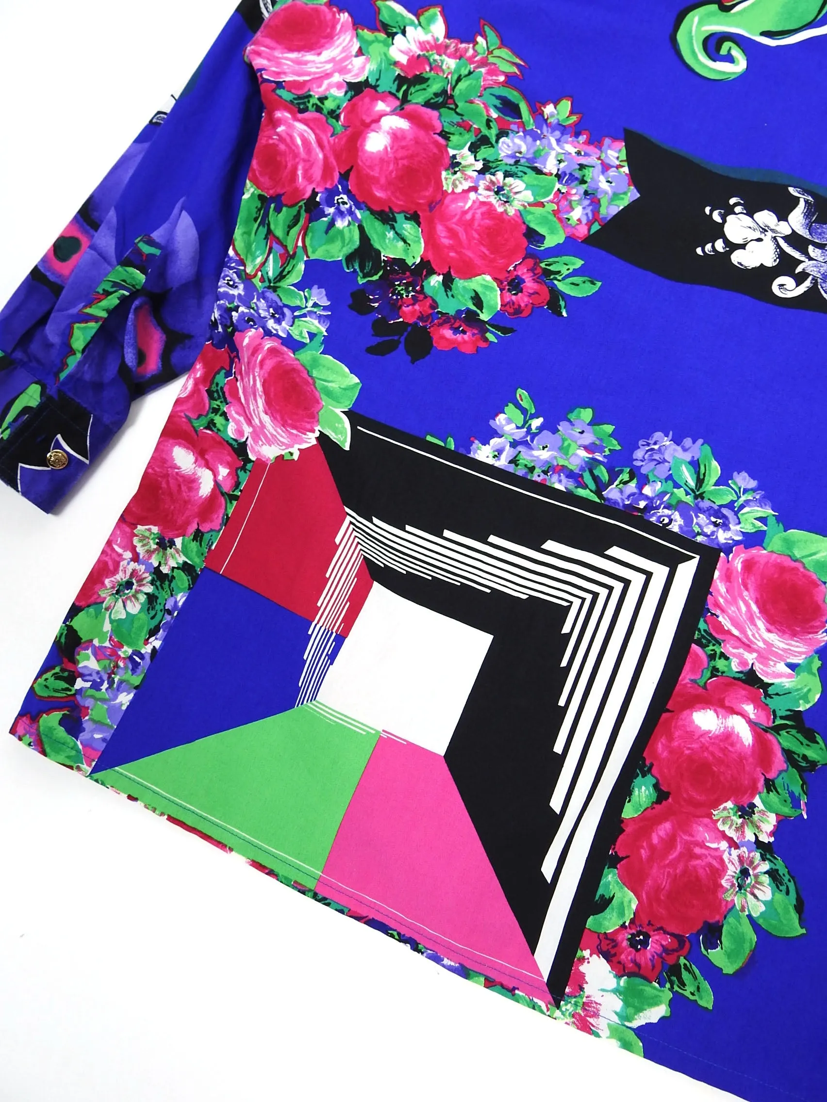 Versace Jeans Vintage Floral Shirt Medium