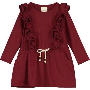 Vignette Burgundy Celine Dress