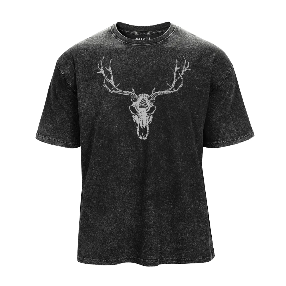 Viking Deer Washed T-Shirt