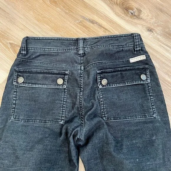 VINTAGE AMERICA EAGLE OUTFITTERS Black Utility Jeans Size 2