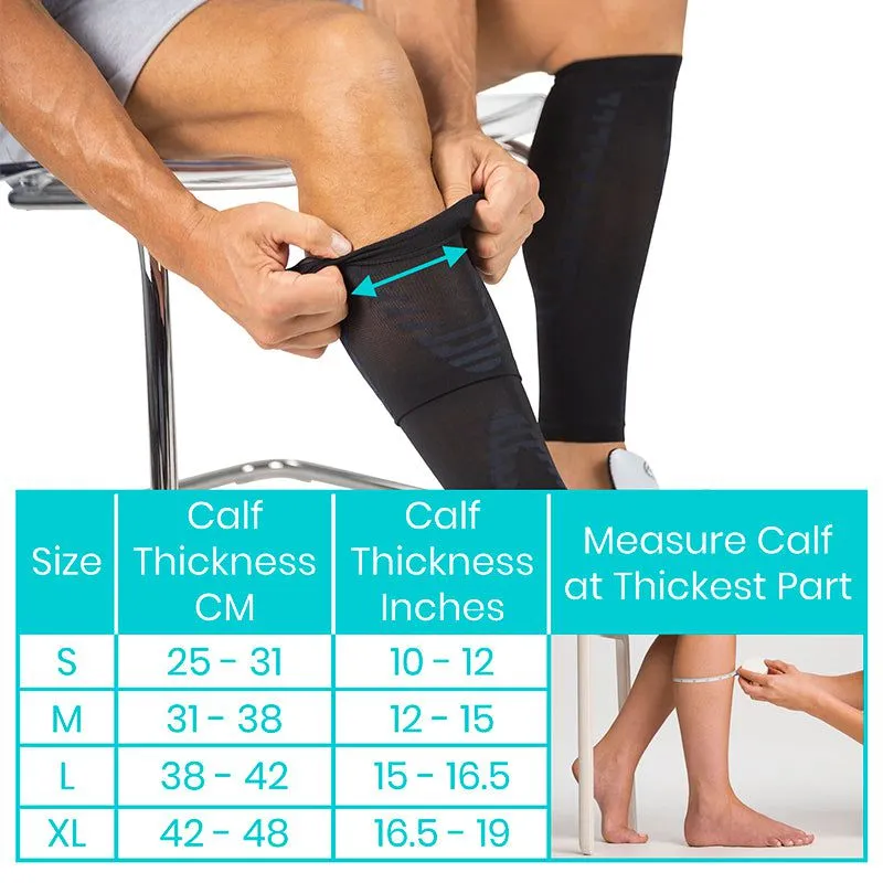 Vive Health Calf Compression Sleeve - Pain & Swelling Relief