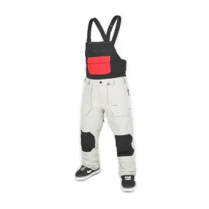 Volcom - Roan Bib Overalls - Stone NEW FOR 2025 SALE