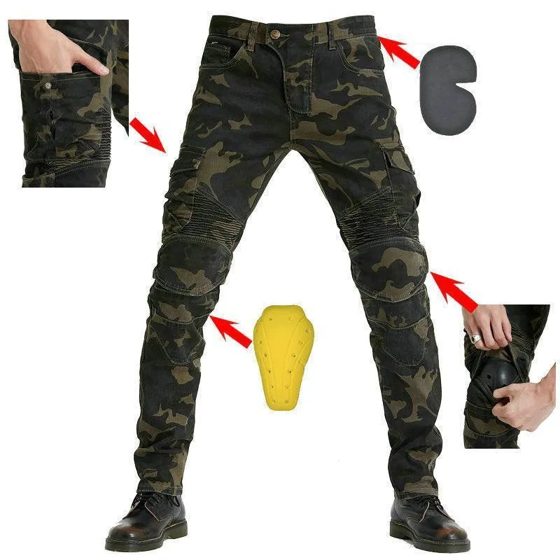 VOLERO™ Camouflage Motorcycle Pants for men