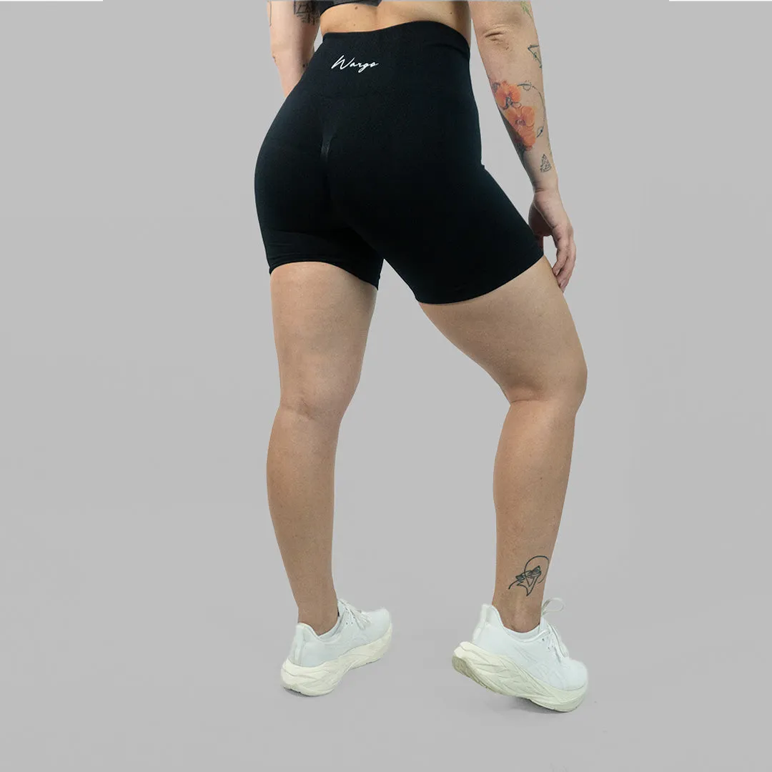 WARGO SIGNATURE SEAMLESS SHORT - BLACK