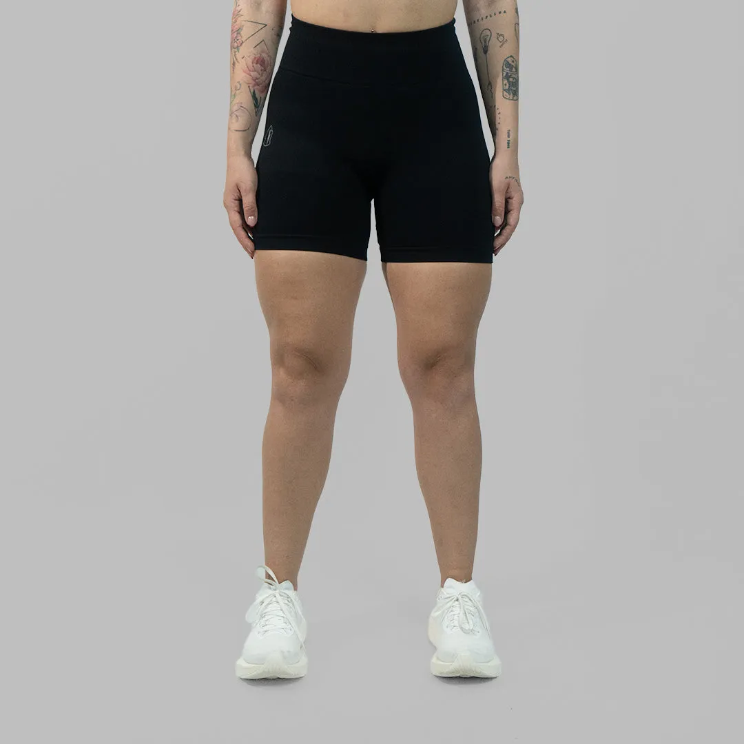 WARGO SIGNATURE SEAMLESS SHORT - BLACK