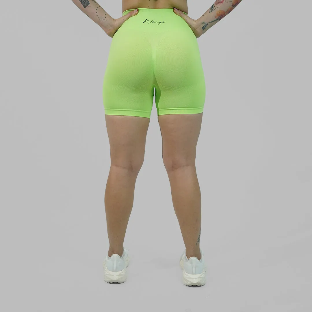 WARGO SIGNATURE SEAMLESS SHORT - LIGTH GREEN