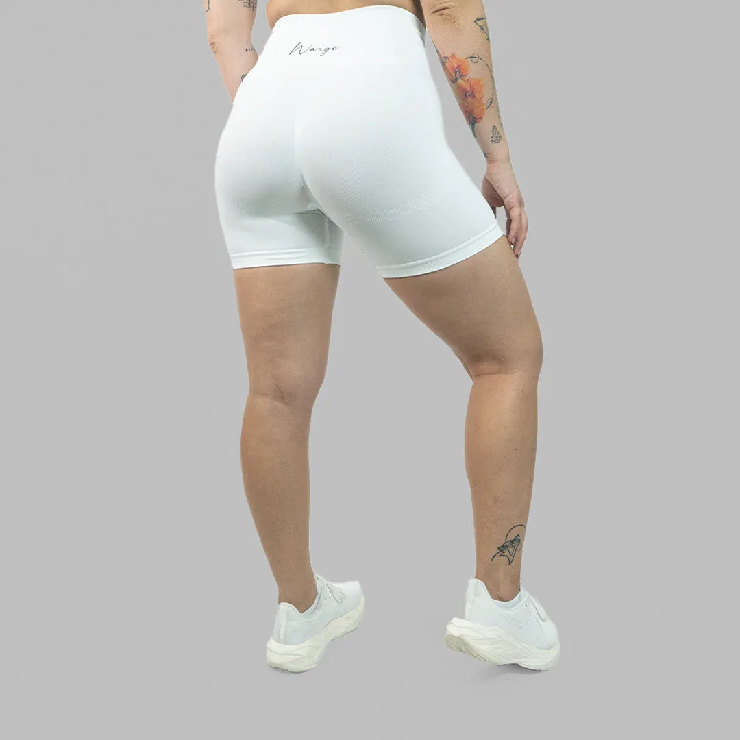 WARGO SIGNATURE SEAMLESS SHORT - WHITE