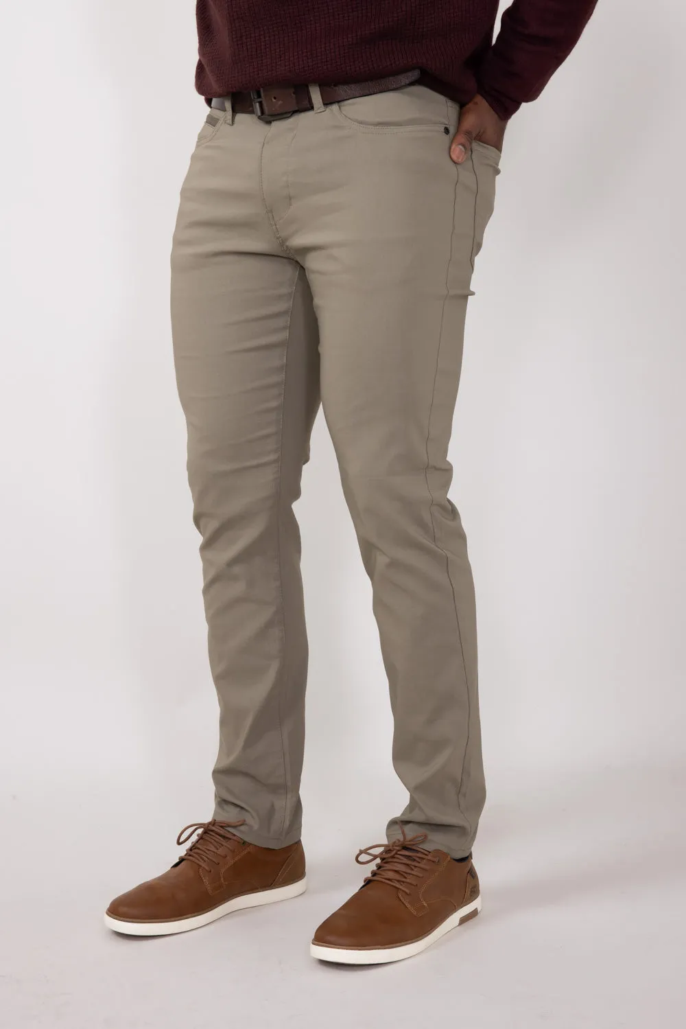 Weatherproof Vintage Lewis Faille Pants for Men in Light Oak | W4S901-221 LTOAK