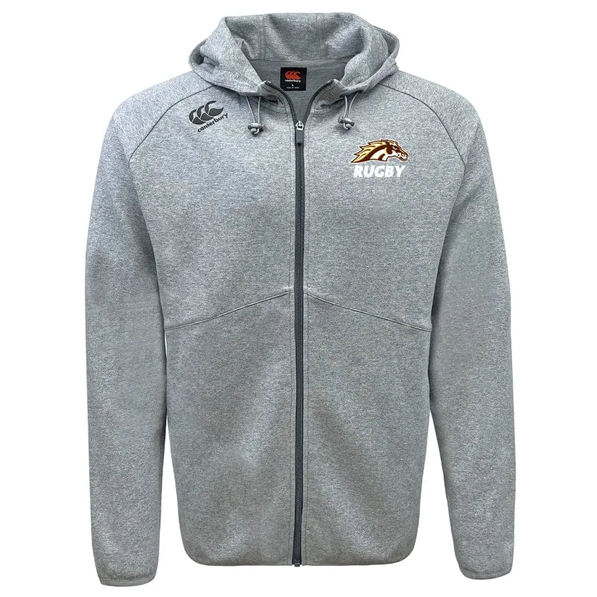 Western Michigan University Men's Rugby Tempo Vapodri Full-Zip Hoodie by Canterbury