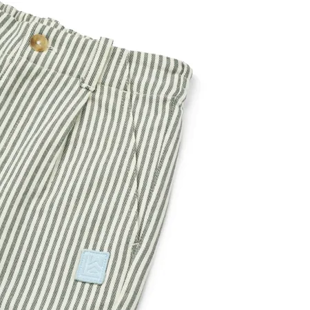 Whale Blue Striped Trousers