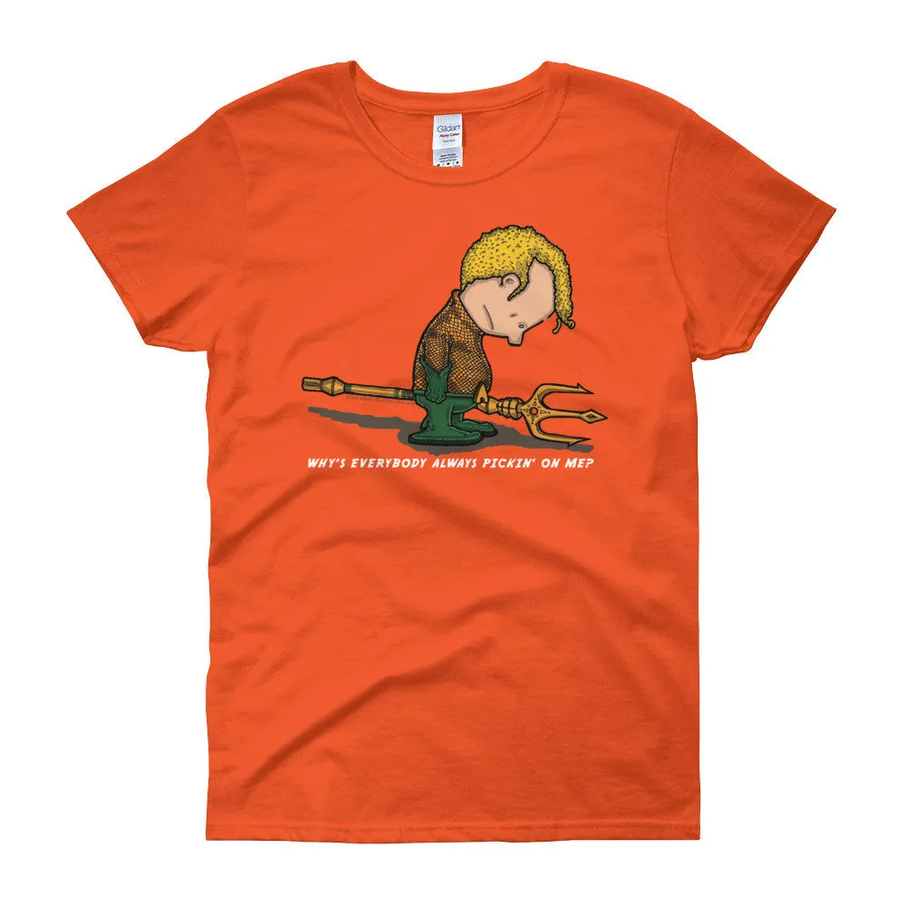 Why's Everybody Always Picking On Me? Fitted T-Shirt