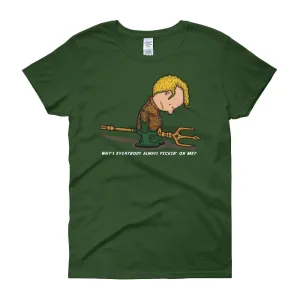 Why's Everybody Always Picking On Me? Fitted T-Shirt