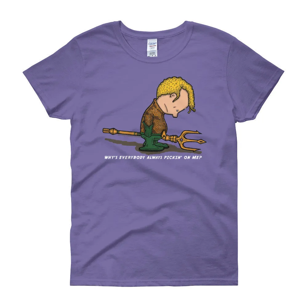 Why's Everybody Always Picking On Me? Fitted T-Shirt